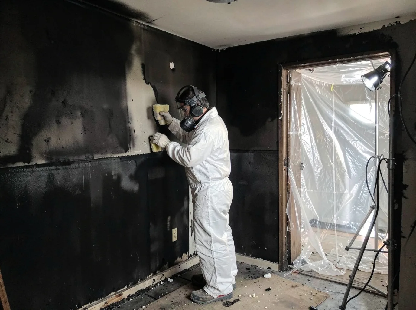 Fire Damage Restoration company in Zahl, ND